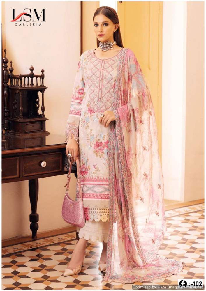 Firdous Queen Vol 10 By Lsm Cotton Printed Pakistani Readymade Suits Wholesale Online
